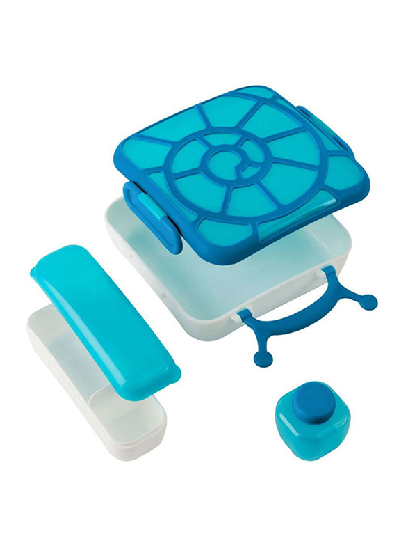 

Boon Bento Snail Lunch Box, Blue