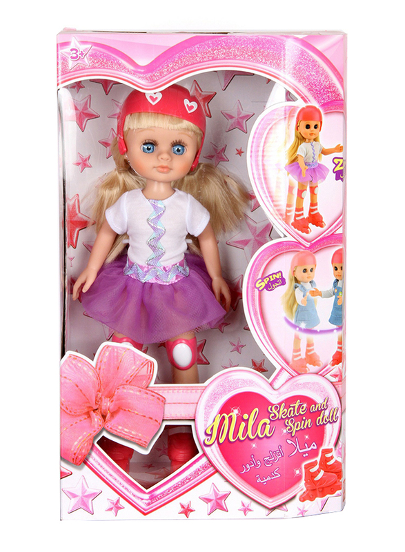 

Takmay Skate and Spin Mila Doll, 14 Inch, Ages 3+