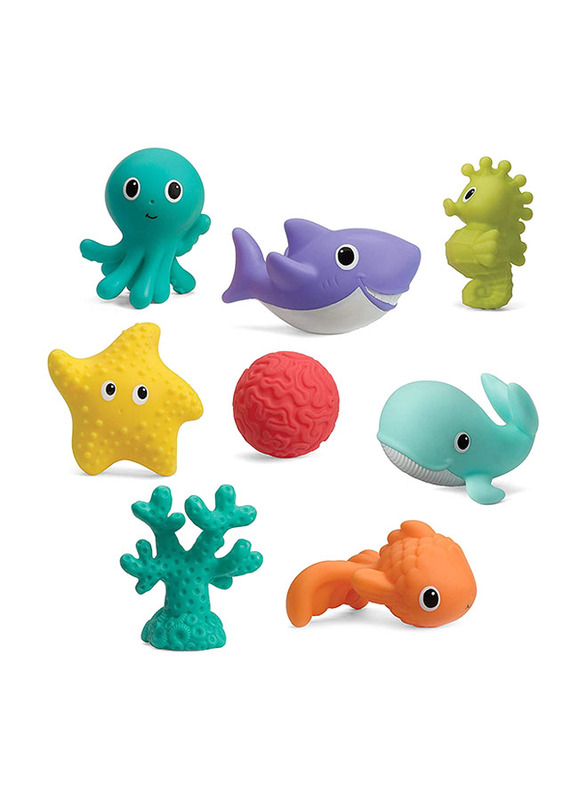 

Infantino Aquarium Bath Squirters, 8 Pieces, Multicolour