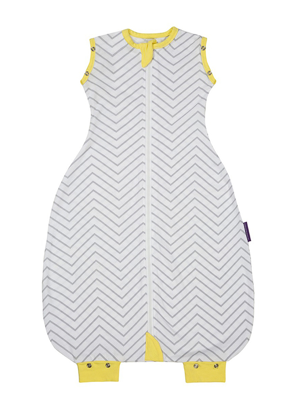 

Clevamama 3 in 1 Nite Nite Romper & Sleeping Bag 1 Tog, 0-9 Months, Grey