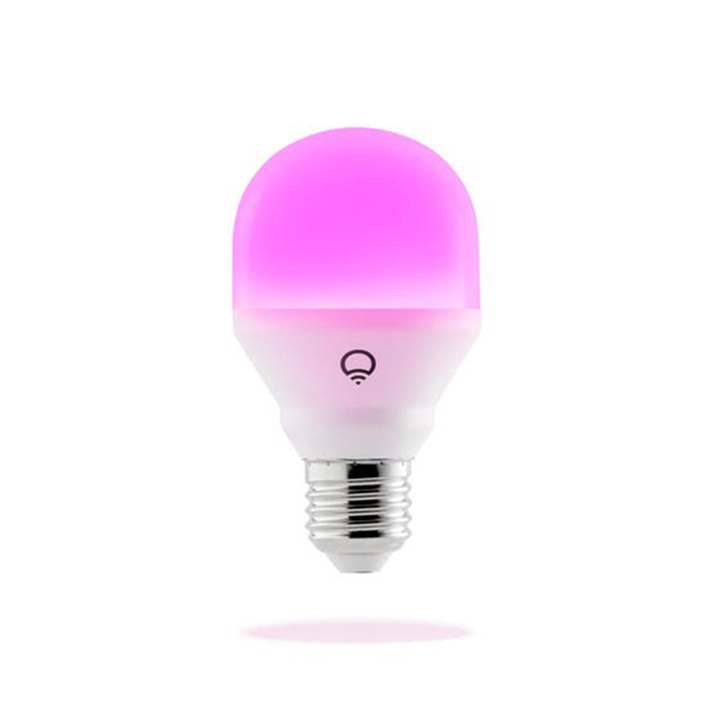 

Lifx color Mini Smart LED Bulb, 9W, A19 E27, White/Pink