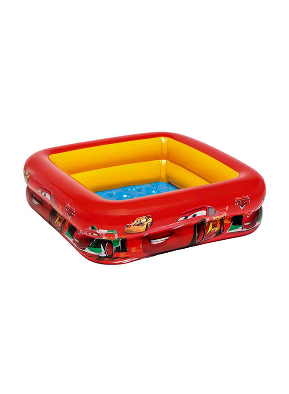 

Intex Car Square Inflatable Swimming Pool, Red