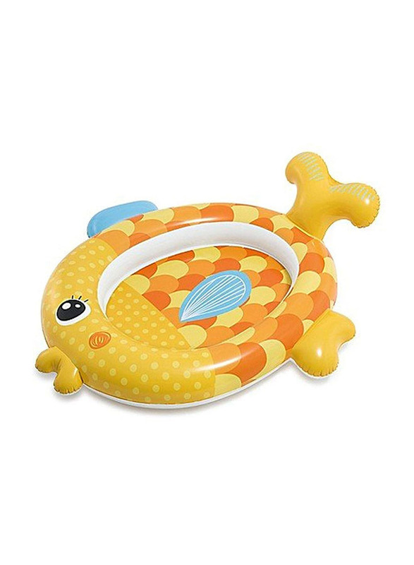 

Intex Friendly Goldfish Baby Pool Floater, Ages 3+, Multicolour