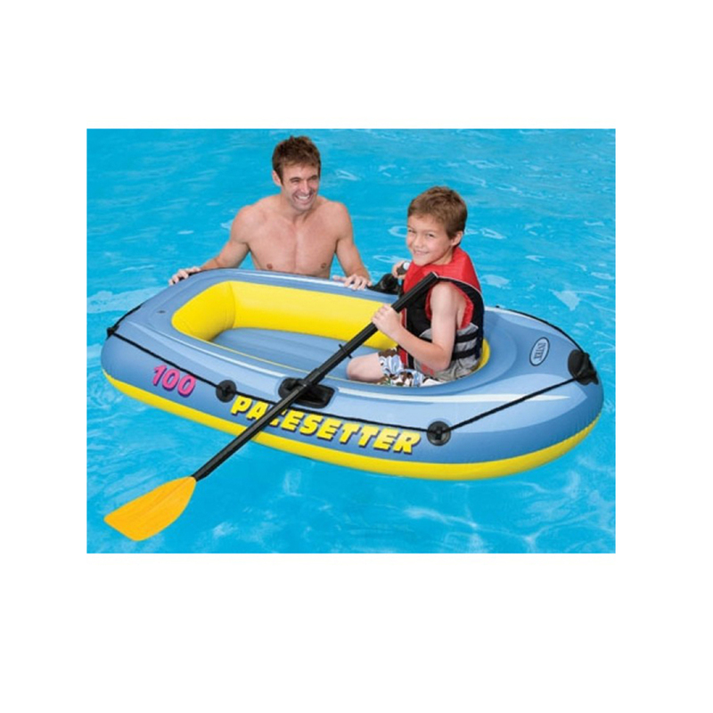 

Intex Pacesetter 100 Children's Inflatable Boat, Yellow/Blue
