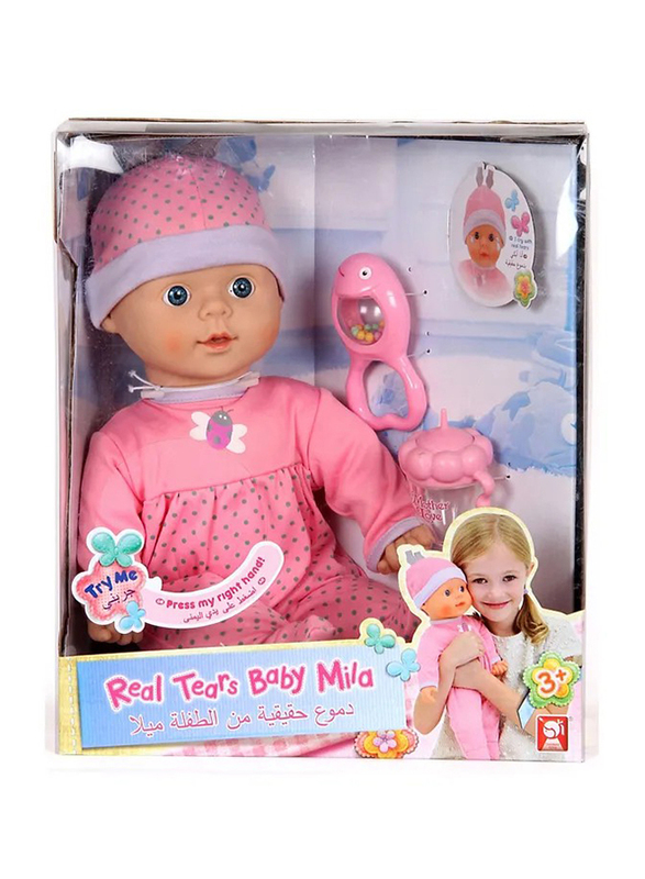 

Takmay Real Tears Baby Mila Doll, 16 Inch, Ages 3+