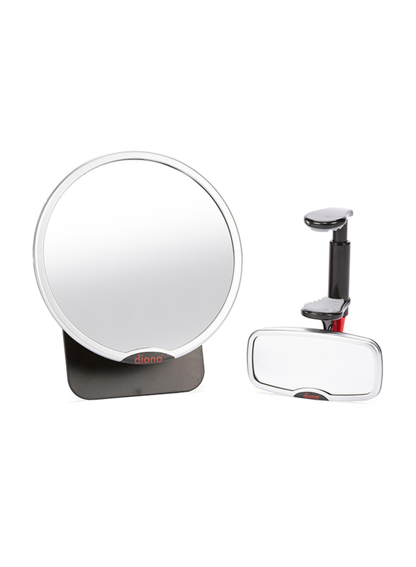 

Diono Easy View & See Me Too Rear View Mirror, 2 Piece, Multicolour