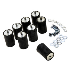 SKB Extra Shock Absorbing Kit, 8 Piece, Black