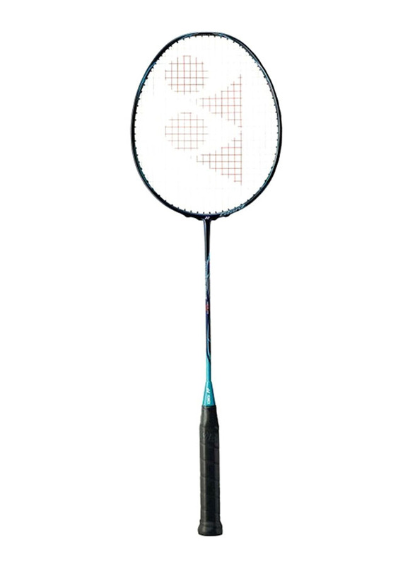 

Yonex Nanoray Glanz Badminton Racket, 4U5, Navy Blue /Turquoise/Black