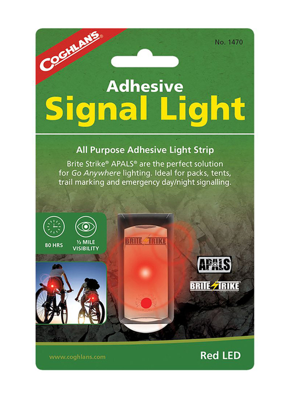 

Coghlans Adhesive Signal Light, Red