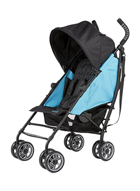 summer infant 3dlite convenience stroller caribbean blue