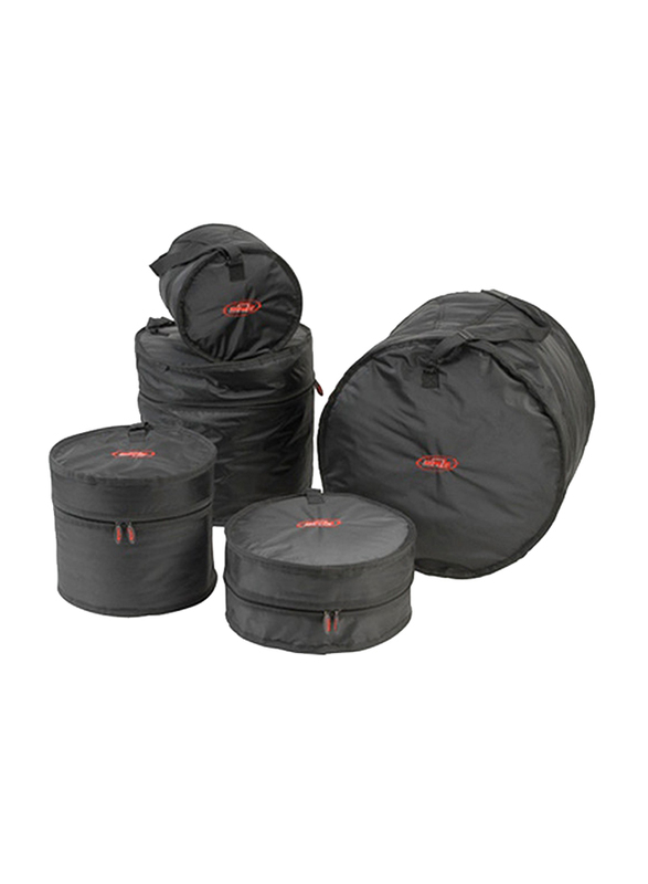SKB Drum Gig Bag Set, 3 Pieces, Black