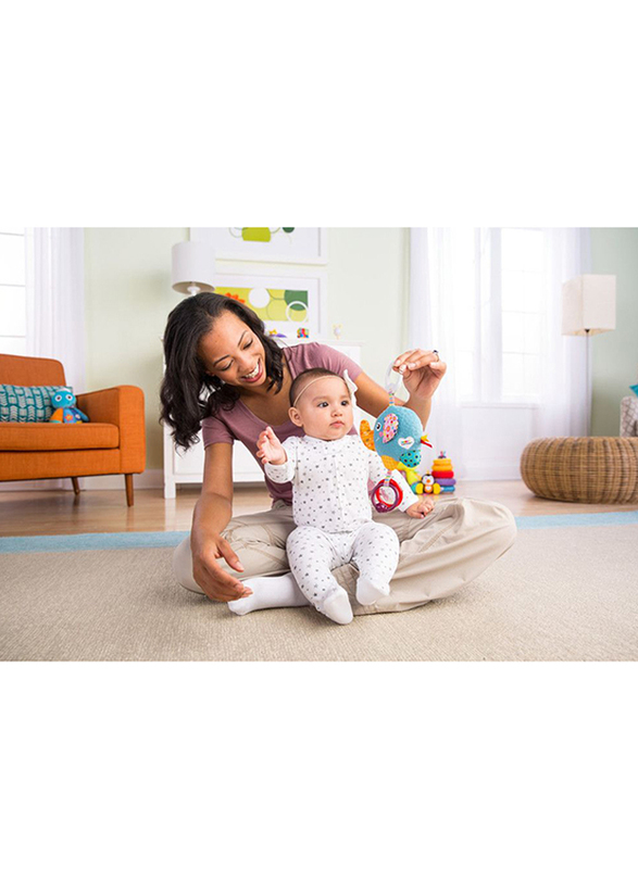 

Tomy Lamaze Lamaze Mini Eloy The Elephant Baby Toy, Multicolour