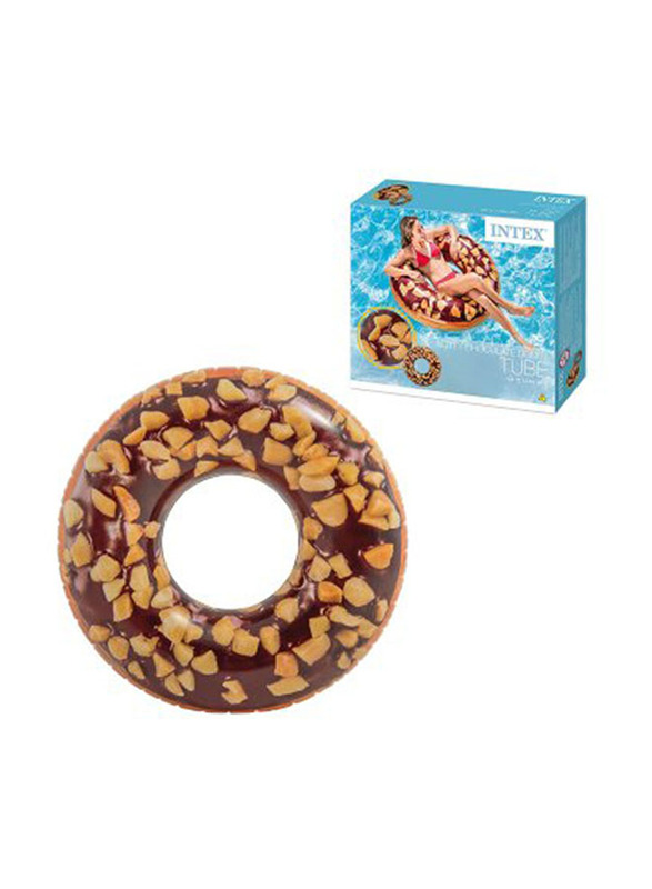 

Intex Nutty Chocolate Donut Ring, Brown