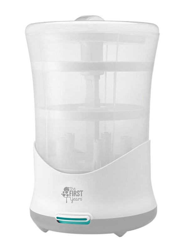 

The First Years Power of Steam Electric Steam Sterilizer, White/Clear/Grey