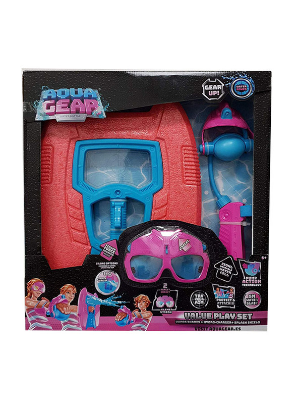 

Aqua Gear Hydro Charger & Vapor Shades & Splash Shield Value Play Set, Pink