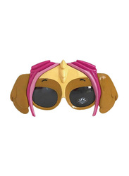 Sun Staches Officially Licensed Paw Patrol Skye Sunglasses for Kids, Brown/Pink