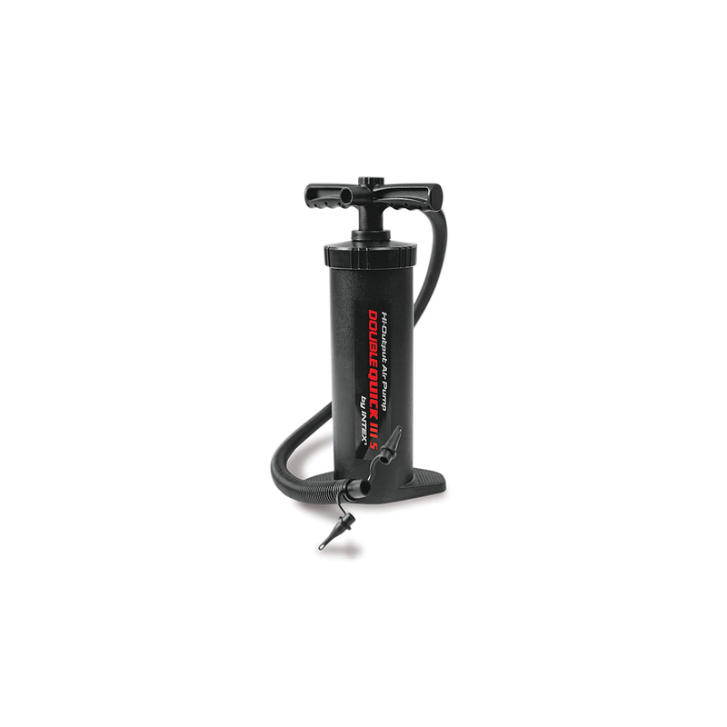 

Intex Double Quick Hand Air Pump, Black