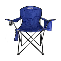 Coleman Cooler Quad Chair, Blue