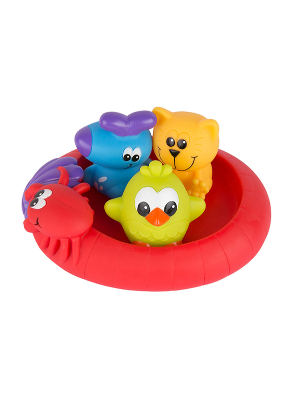 

Playgro Splash and Float Friends Fully Sealed Bath Toys, Multicolor