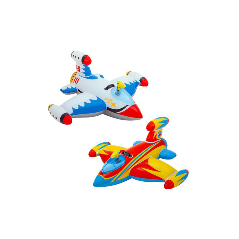 

Intex Spaceship Shape Baby Float Raft Set, 2 Pieces, 56539, Multicolour