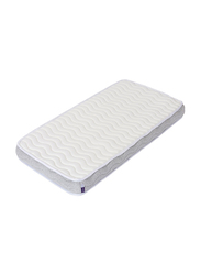 Clevamama Pocket Sprung Mattress, Cot Size 60 x 120 x 11cm, White