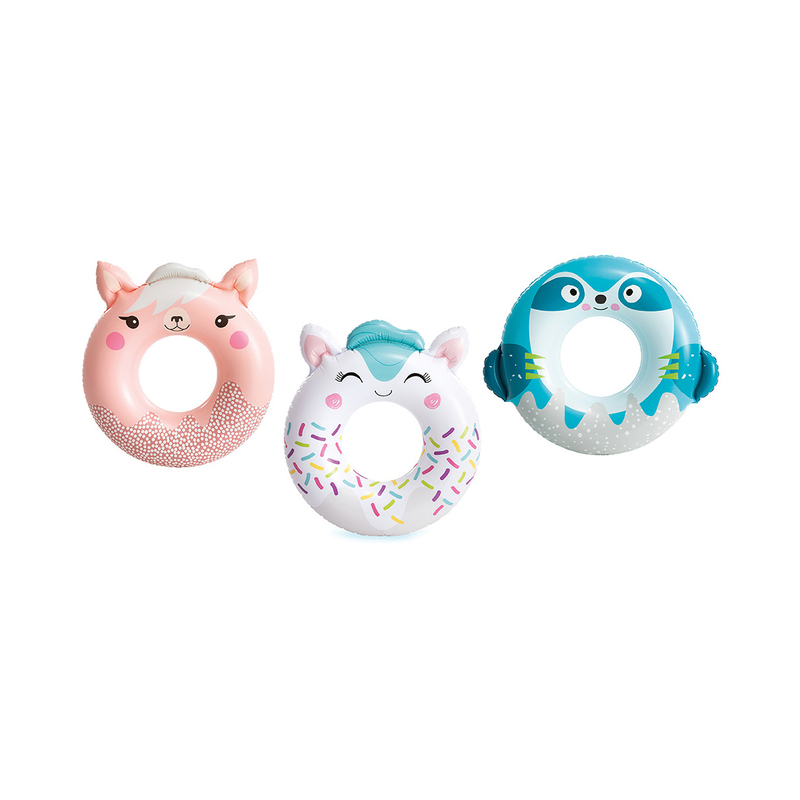 

Intex Cute Cartoon Inflatable Tube, 76cm, Multicolour
