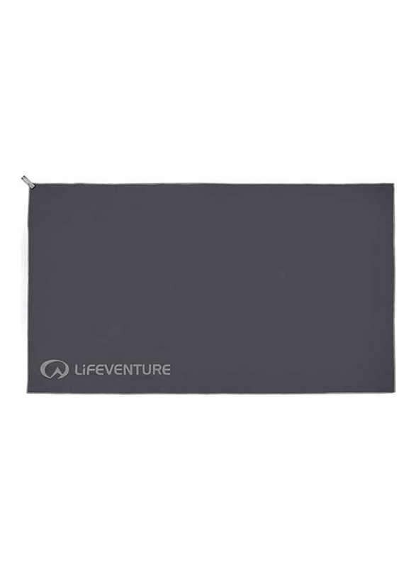 

Life Venture Hydro Fibre Trek Towel, X-Large, Grey