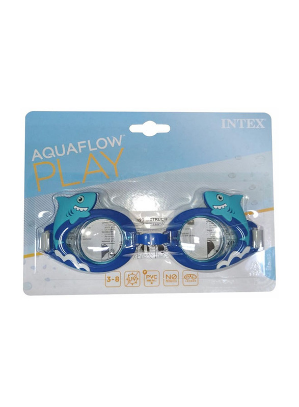 

Intex Aqua Flow Fun Goggle with Adjustable Strap for Kids, Multicolour