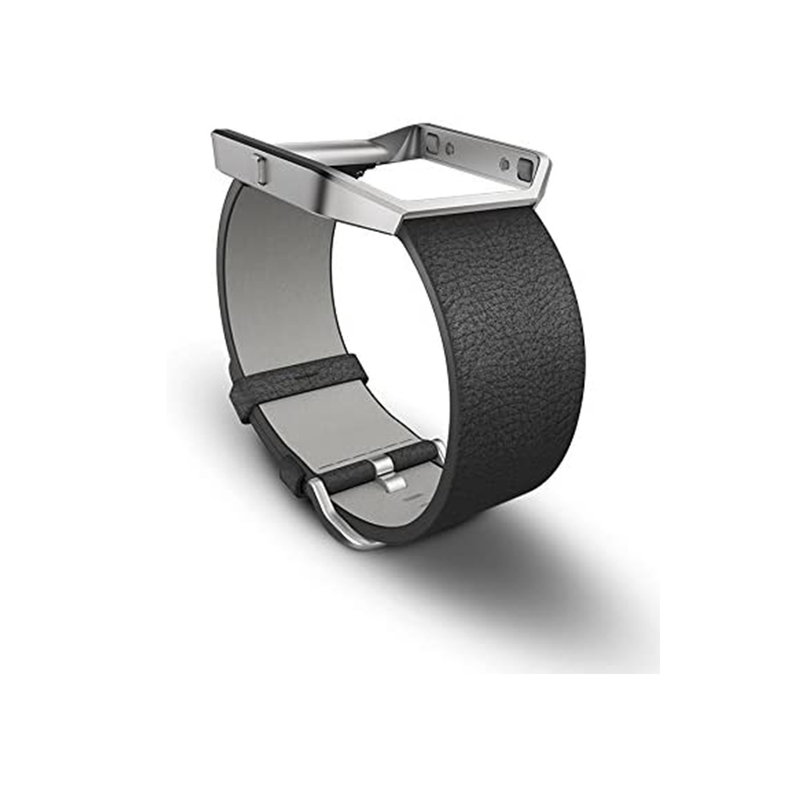 

Fitbit Blaze Accessorie Leather Band for Fitbit Watch, Large, Black