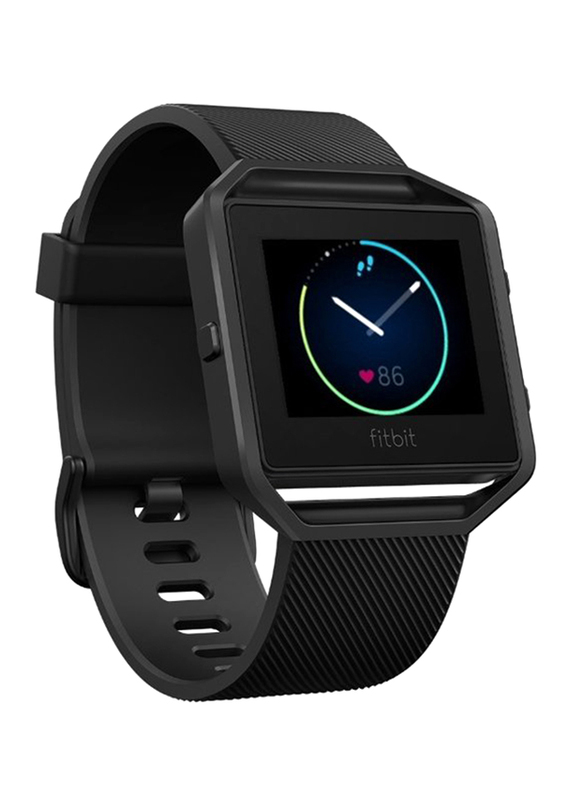 

Fitbit Blaze Smartwatch, Small, Black Case with Black Band