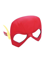 Sun Staches Officially Licensed Flash Sunglasses for Kids/Adults, Red/Yellow