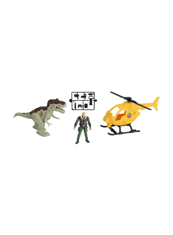 

Chapmei Dino Valley 6 Copter Attack Playset, 4 Pieces, Ages 3+