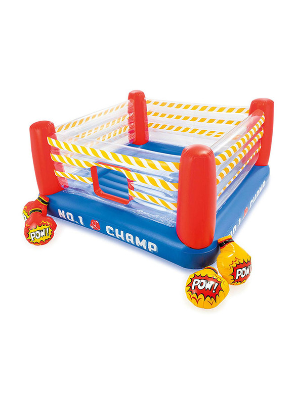 

Intex Jump-O-Lene Boxing Ring Bouncer, Ages 5-7, Blue/Red/Yellow