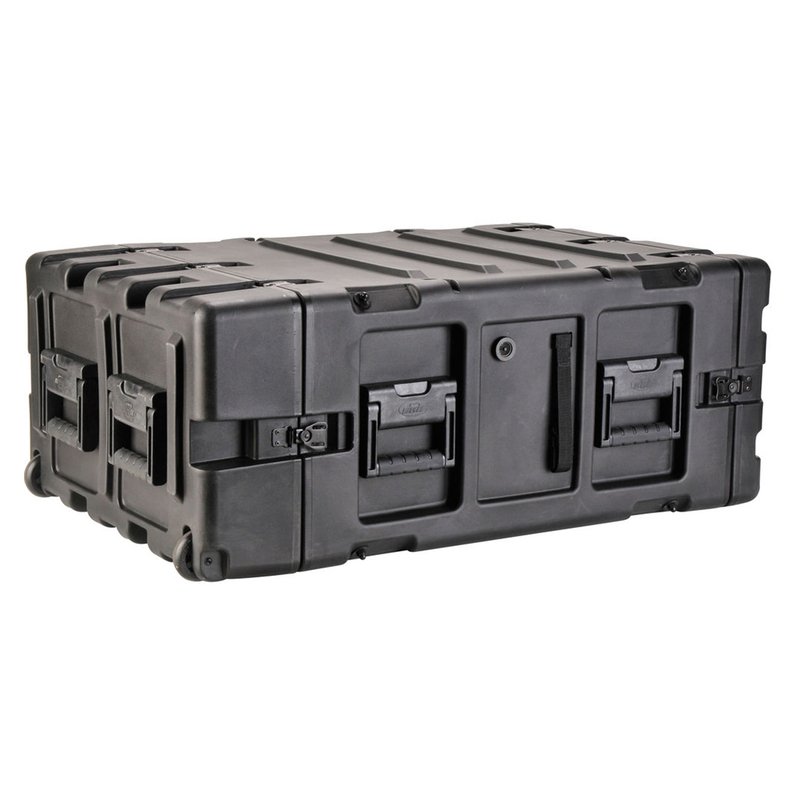 

SKB 24 Inch Deep 5U Removable Shock Rack and Transport Case, Black