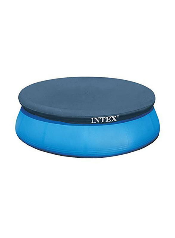 

Intex Easy Set Pool Cover, 10-Feet, Blue
