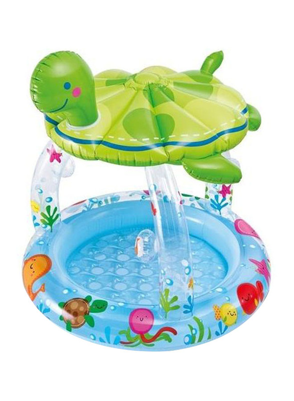 

Intex Sea Turtle Baby Pool, Blue/Green