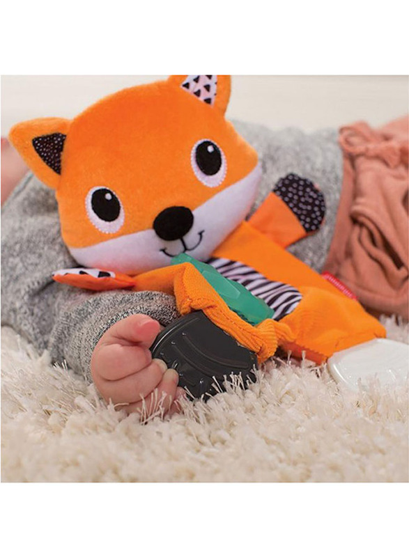 

Infantino Cuddly Teether Fox, Orange