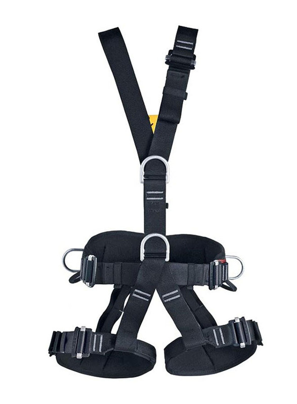 

Singing Rock Camping Technic Full Body Harness Standard, Medium/Large, Black
