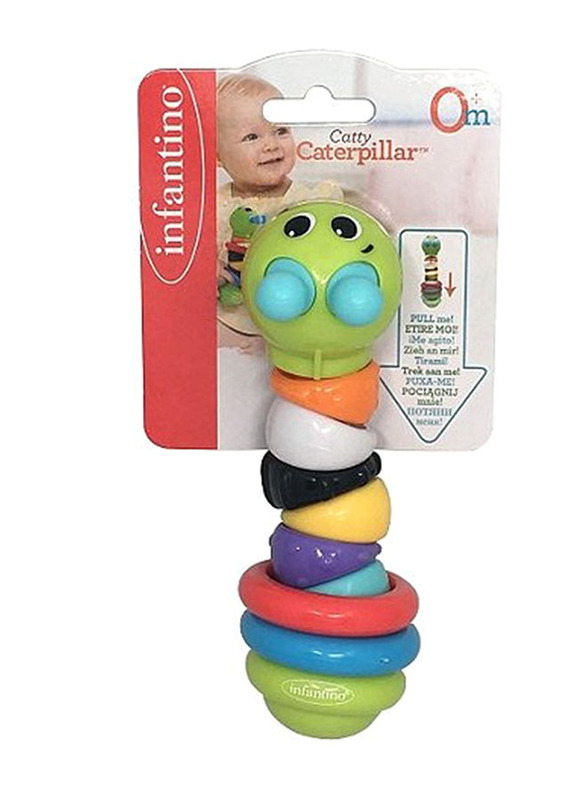 

Infantino Kids Caterpillar Rattle, Multicolour