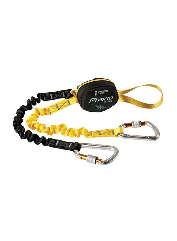 

Singing Rock Phario Slide, Via Ferrata Set, Yellow/Black