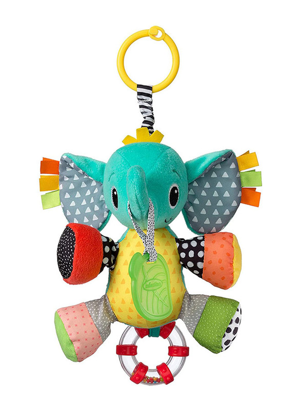 

Infantino Peanut The Elephant Activity Pal for Babies, Ages 0+ Months, Multicolour