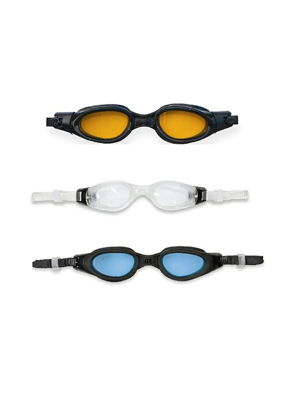 

Intex Silicone Sport Master Goggles, Multicolour