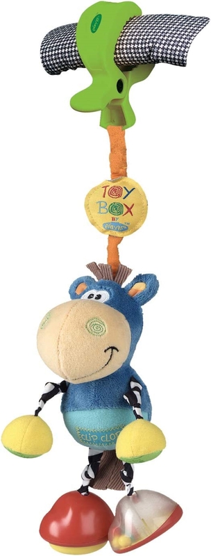 

Playgro Toy Box Rattle Donkey Toy, Ages 1+