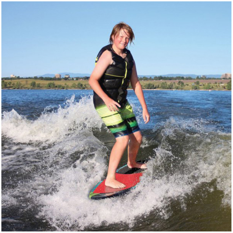 

Air Head Skim Style PFISH Wakesurf Board, Red