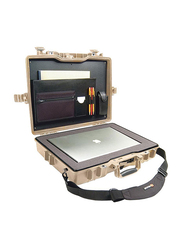 Pelican Computer Watertight Hard Case WL/Lid-Organizer & Foam, 1495CC, Desert Tan