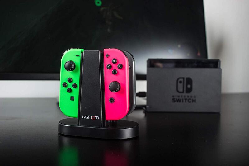 Venom Charging Station for Nintendo Switch, Black