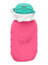 Squeasy Gear Snacker Bottle 175ml, Pink