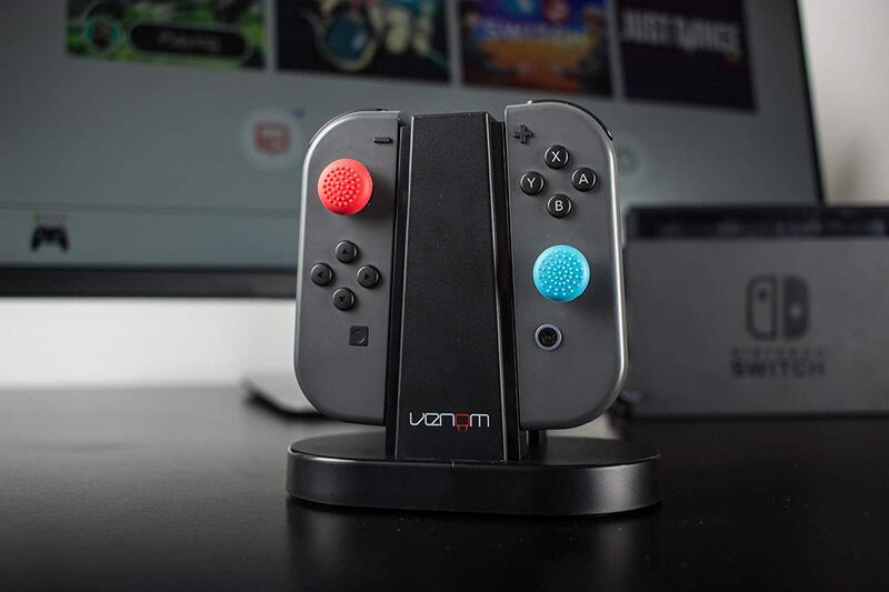 Venom Charging Station for Nintendo Switch, Black