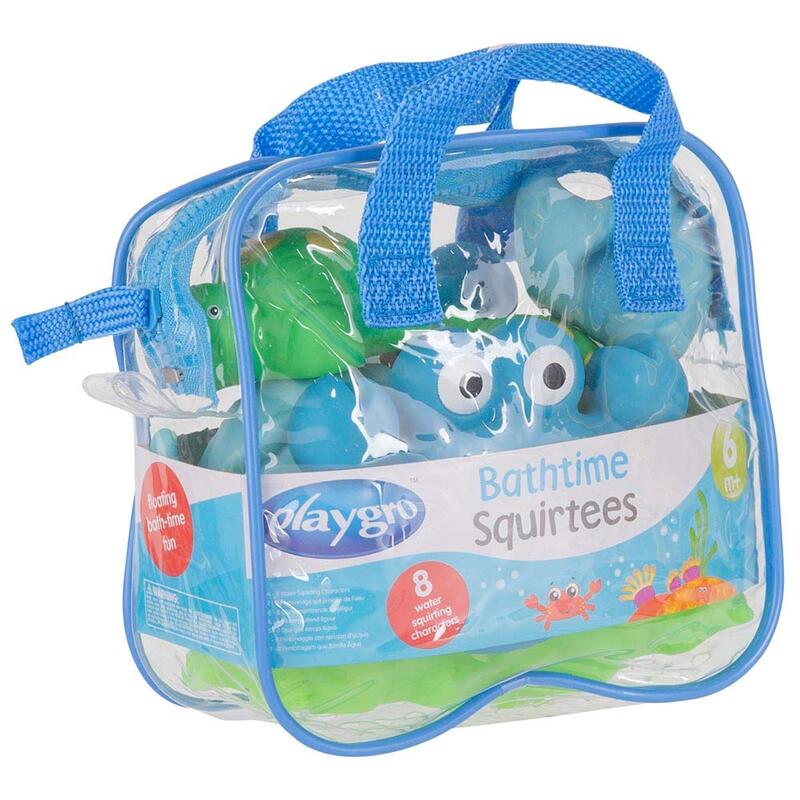 

Playgro Bath time Animal Squirtees, 8 Pieces, Ages 1+