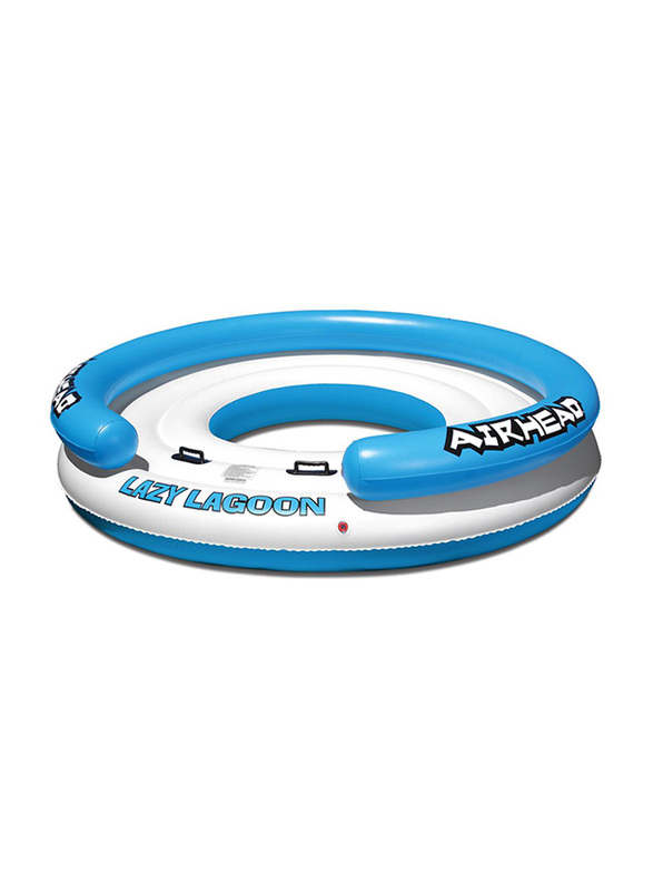 

Air Head Lazy Lagoon Float, 22 cm, White/Blue